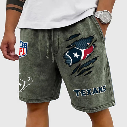 PREMIUM NFL X HOU CRACK SHORTS PANT FOR SUMMER HOLIDAY 130426 NDT NHM