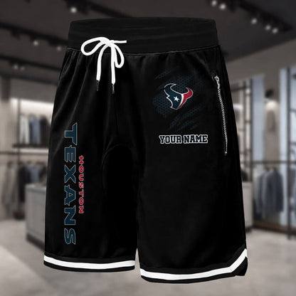 PREMIUM NFL X HOU Summer Fitness Breathable Basketball Shorts v2 NDT LVH 230426