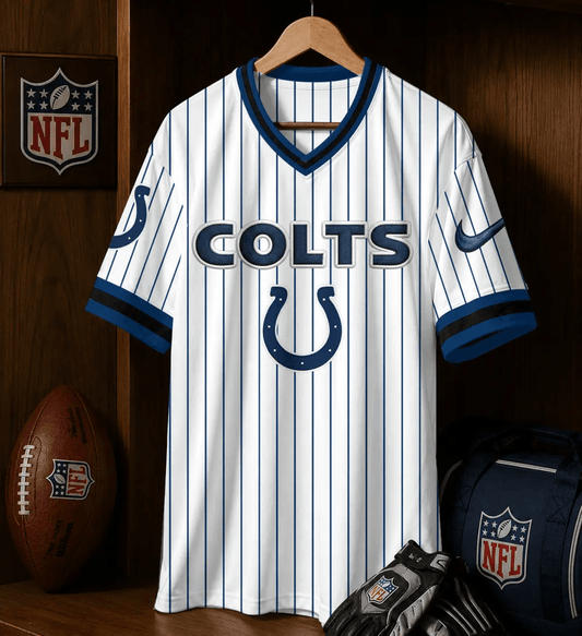 PREMIUM NFL X IND CHARGER Casual Loose V neck Jersey NDT NHM 230526