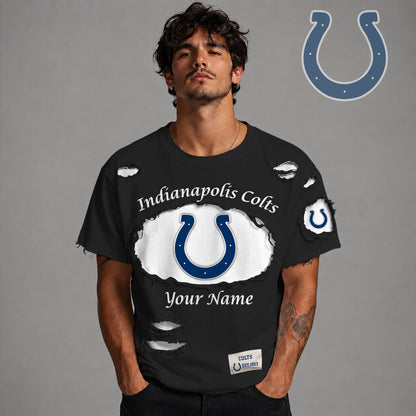 PREMIUM NFL X IND LUXURY CREW-Neck T-Shirt V3 FOR SUMMER HOLIDAY 180626
