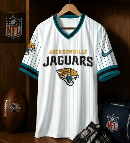 PREMIUM NFL X JAC CHARGER Casual Loose V neck Jersey NDT NHM 230526