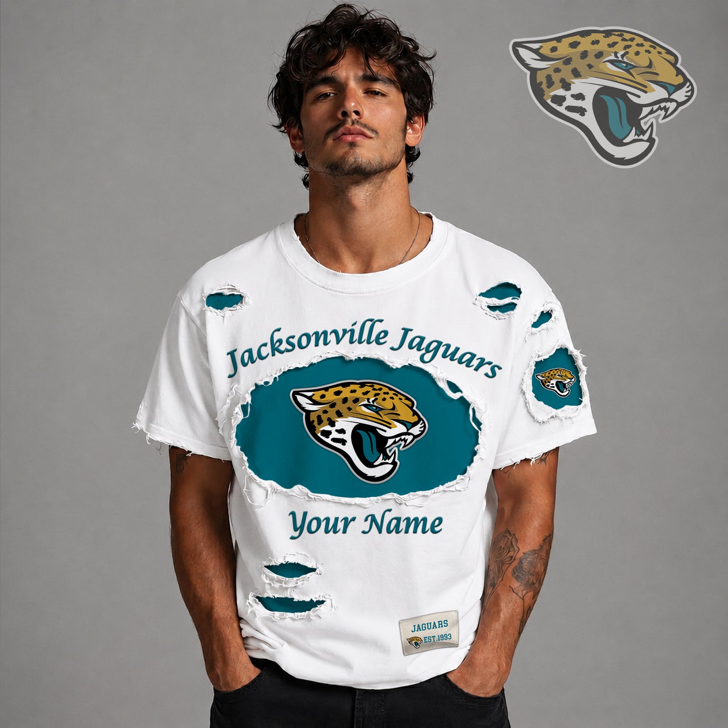 PREMIUM NFL X JAC LUXURY CREW-Neck T-Shirt V3 FOR SUMMER HOLIDAY 180626