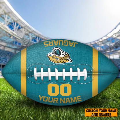 PREMIUM NFL X JAC Personalized Rugby Ball For Fan - Limited Edition NDT TDT