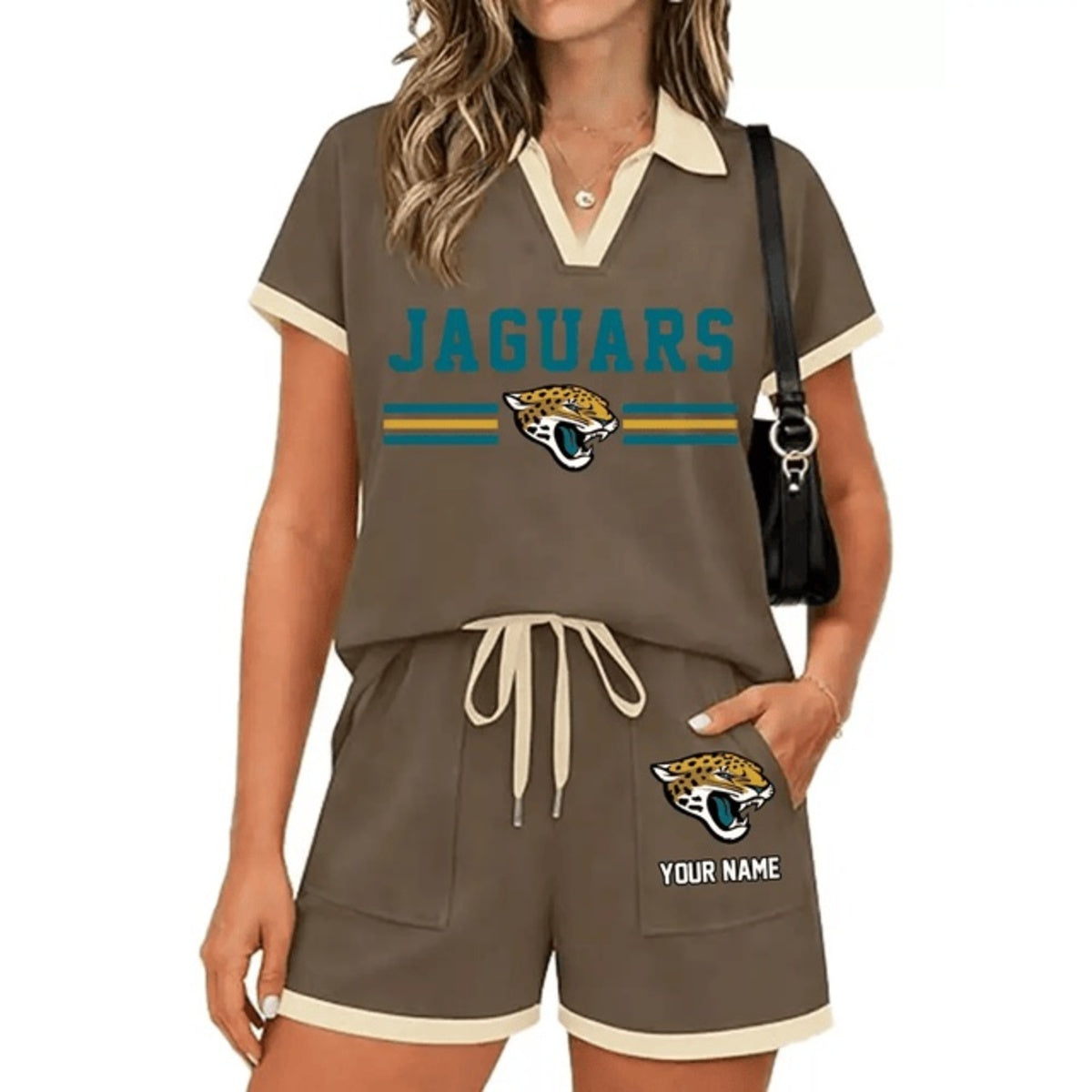 PREMIUM NFL X JAC Retro Athletic Contrast Polo Set FOR SUMMER HOLIDAY NDT NHM 100626