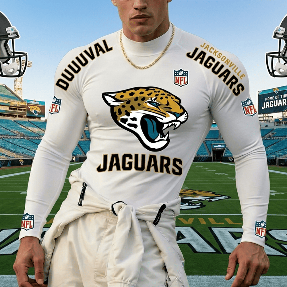 PREMIUM NFL X JAG High Neck Long Sleeved Sports NDT LVH 280526