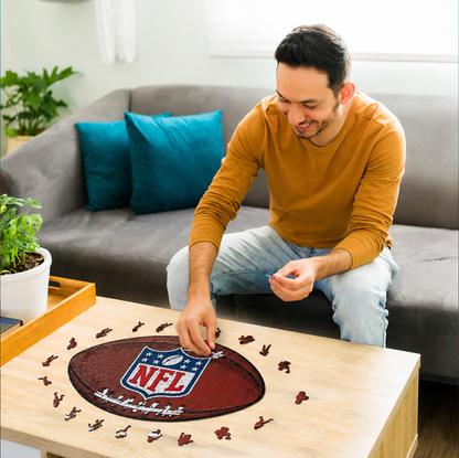 PREMIUM NFL X JJ 3D Platinum Wooden Puzzle  Gift For Fan Limited Editions NDT VHM 030626