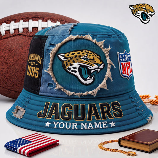 PREMIUM NFL  X JJ EXCLUSIVE Torn Fabric Legacy Bucket Hat For New Season 290626.
