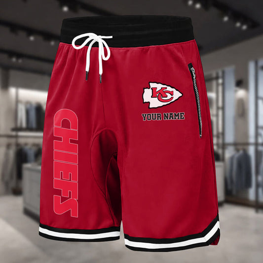 PREMIUM NFL X KC Summer Fitness Breathable Basketball Shorts NDT LVH 230426