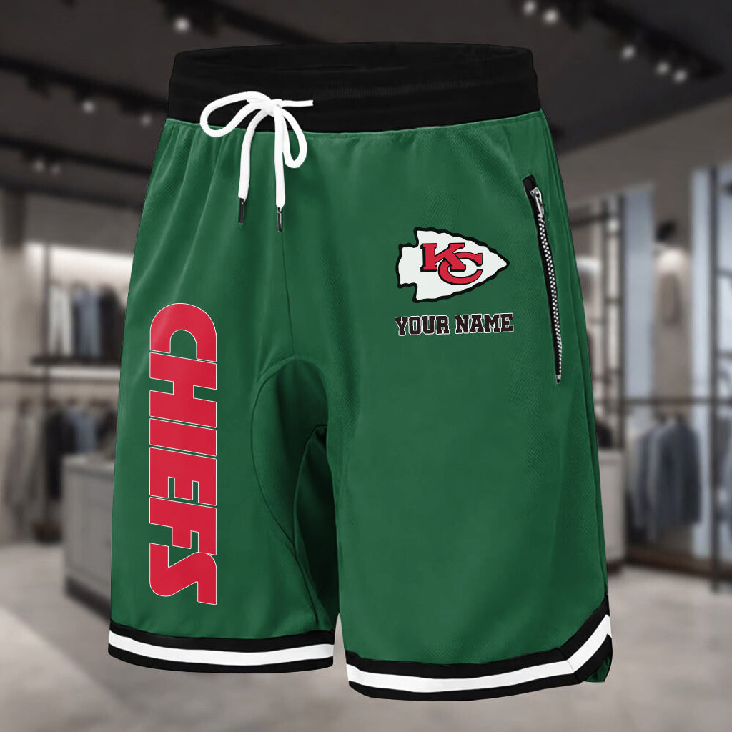 PREMIUM NFL X KC Summer Fitness Breathable Basketball Shorts NDT LVH 230426