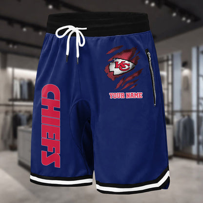 PREMIUM NFL X KC Summer Fitness Breathable Basketball Shorts v2 NDT LVH 230426