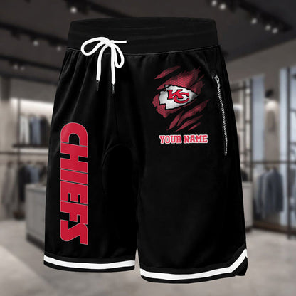 PREMIUM NFL X KC Summer Fitness Breathable Basketball Shorts v2 NDT LVH 230426