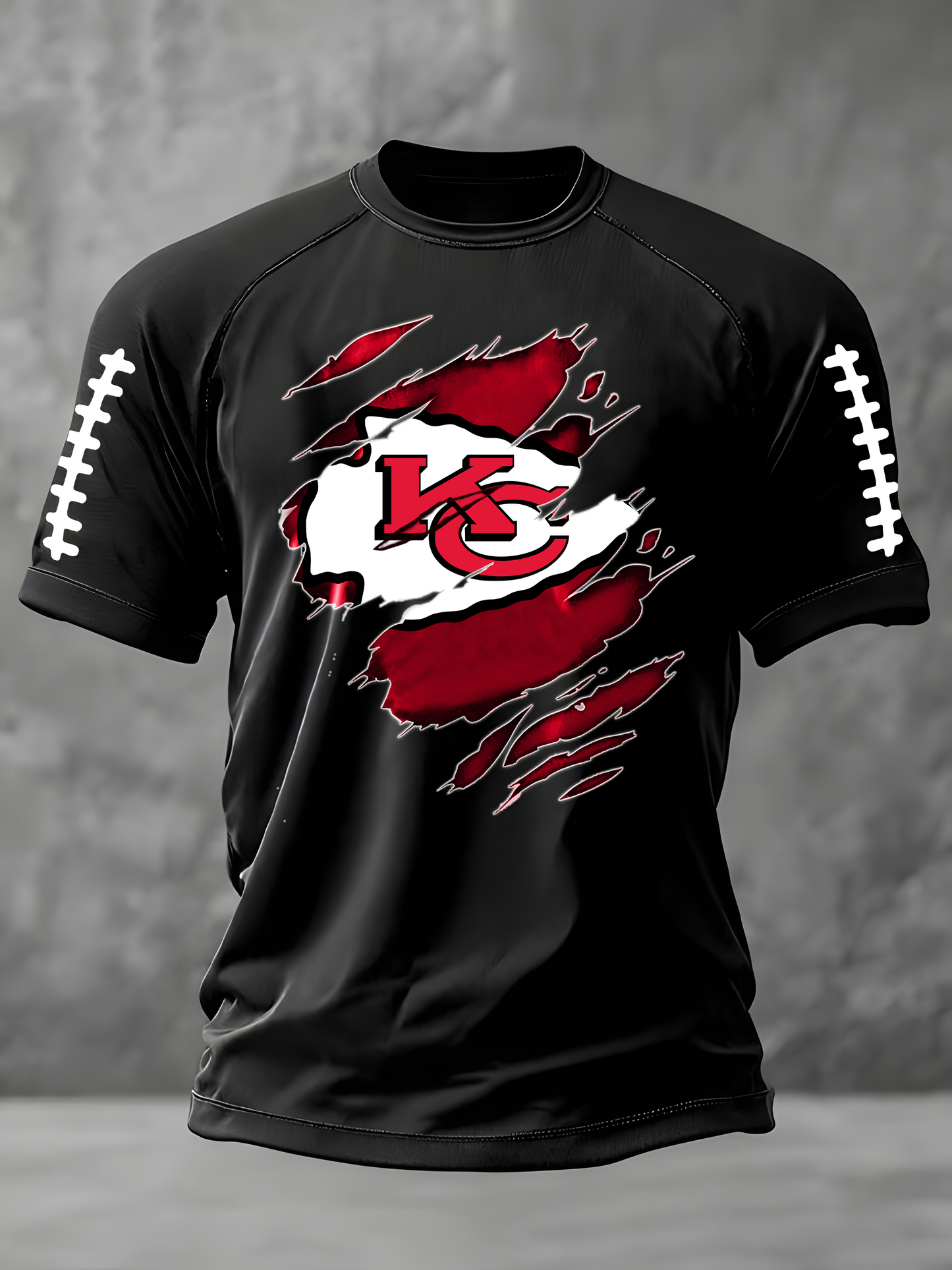 PREMIUM NFL X KCC Freedom American Flag Print Casual T-Shirt NDT HLP