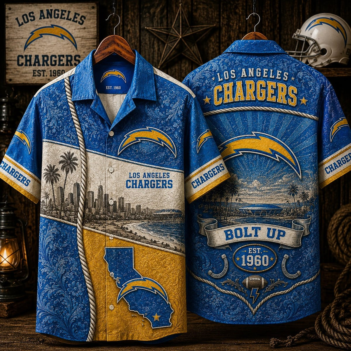 PREMIUM NFL X LAC CLASSIC VINTAGE SILK SHIRT NDT VHM 220626