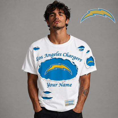 PREMIUM NFL X LAC LUXURY CREW-Neck T-Shirt V3 FOR SUMMER HOLIDAY 180626