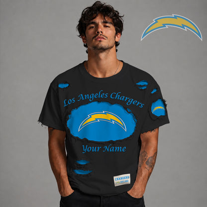 PREMIUM NFL X LAC LUXURY CREW-Neck T-Shirt V3 FOR SUMMER HOLIDAY 180626