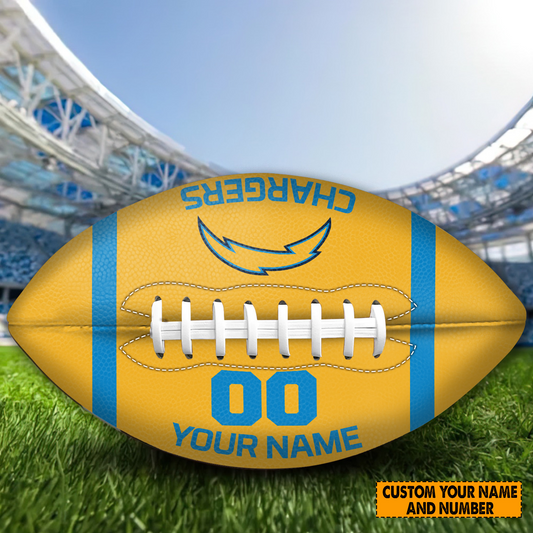 PREMIUM NFL X LAC Personalized Rugby Ball For Fan - Limited Edition NDT TDT