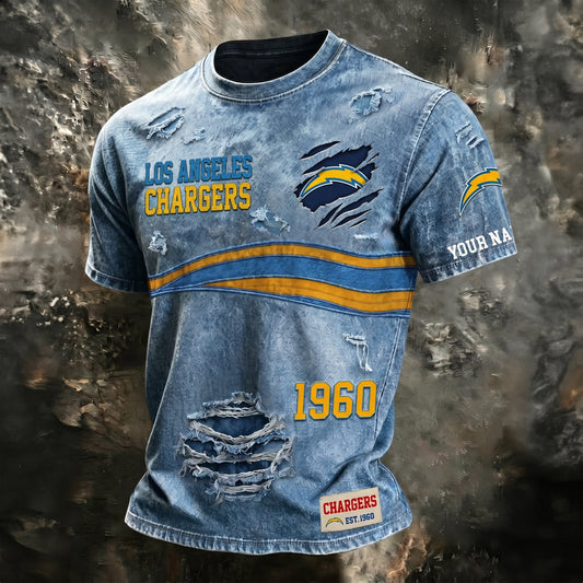 PREMIUM NFL X LAC Streetwear & Edgy CUSTOME NAME SHIRT 120626