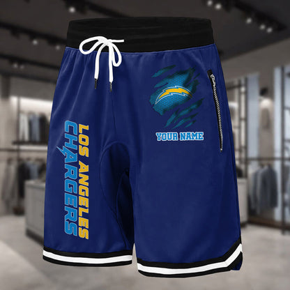 PREMIUM NFL X LAC Summer Fitness Breathable Basketball Shorts v2 NDT LVH 230426