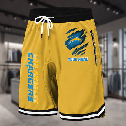 PREMIUM NFL X LAC Summer Fitness Breathable Basketball Shorts v2 NDT LVH 230426