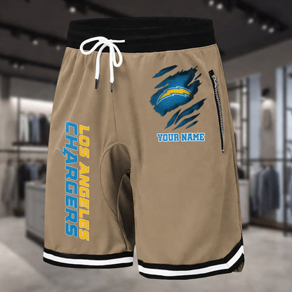 PREMIUM NFL X LAC Summer Fitness Breathable Basketball Shorts v2 NDT LVH 230426