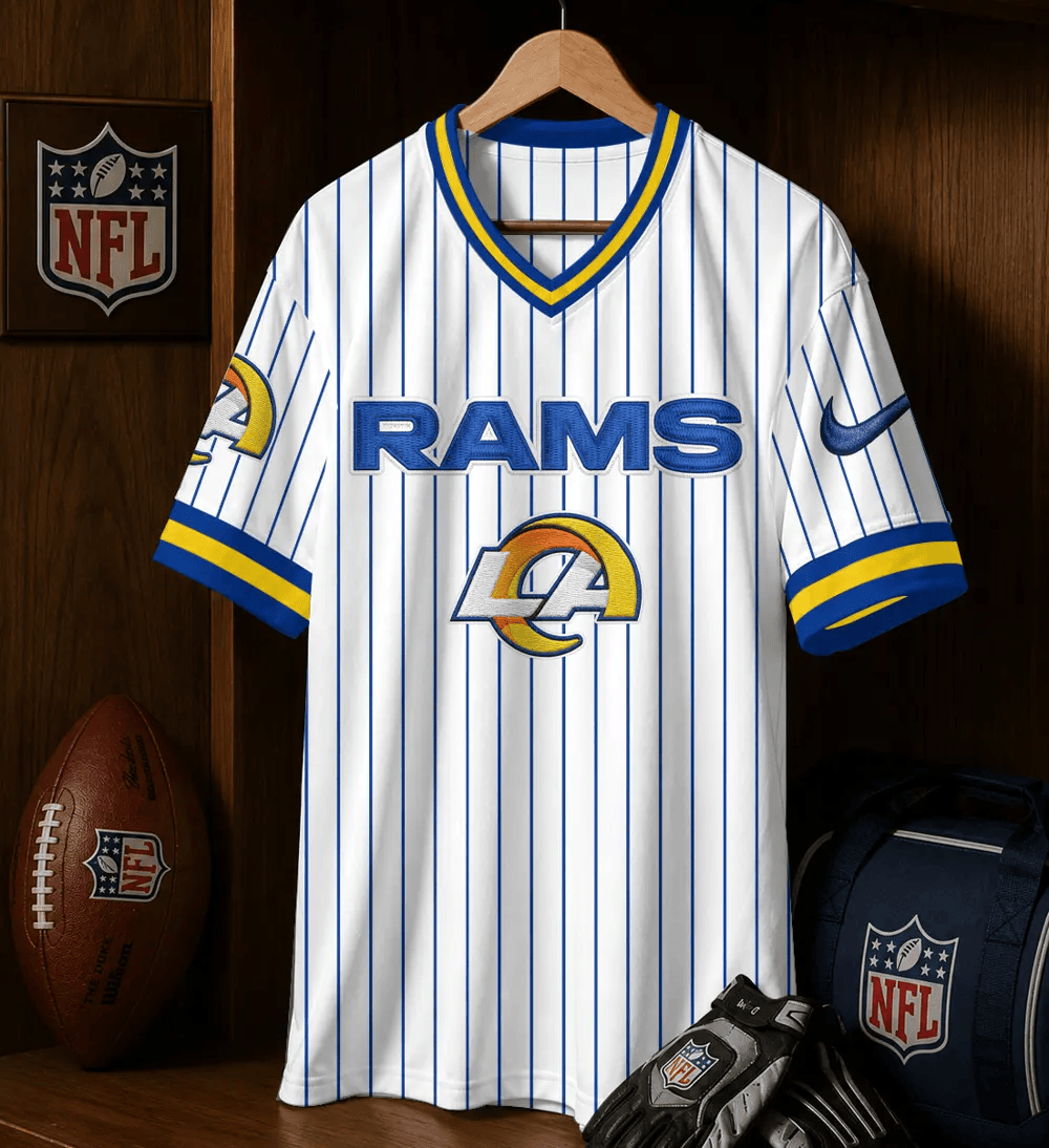 PREMIUM NFL X LAR CHARGER Casual Loose V neck Jersey NDT NHM 230526