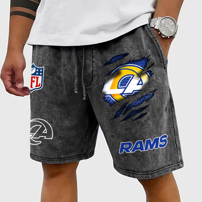 PREMIUM NFL X LAR CRACK SHORTS PANT FOR SUMMER HOLIDAY 130426 NDT NHM