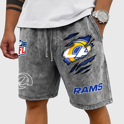 PREMIUM NFL X LAR CRACK SHORTS PANT FOR SUMMER HOLIDAY 130426 NDT NHM