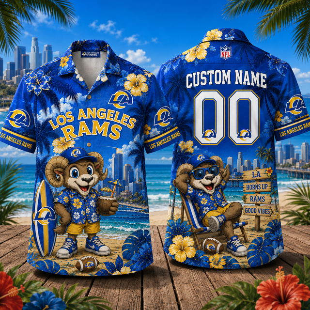 PREMIUM NFL X LAR Personalized Hawaiian Shirt FOR SUMMER HOLIDAY 190626