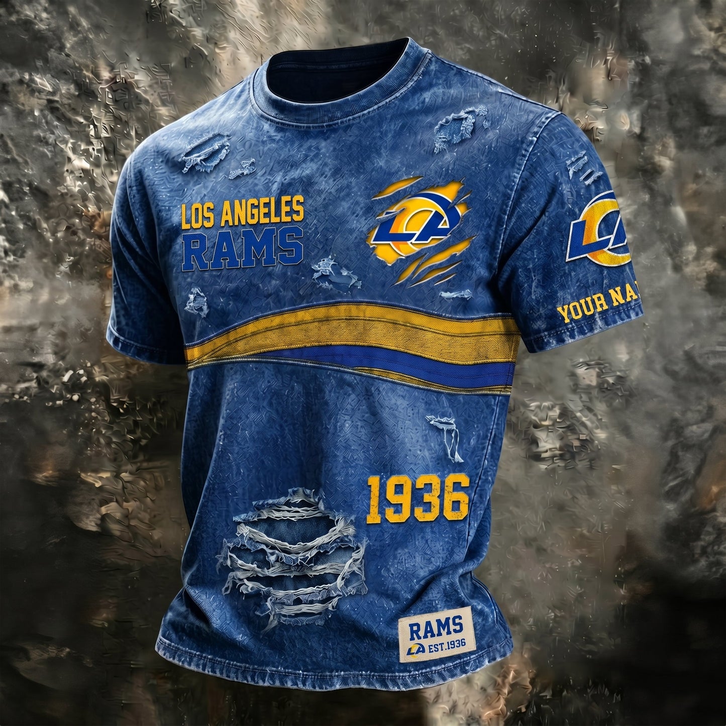 PREMIUM NFL X LAR Streetwear & Edgy CUSTOME NAME SHIRT 120626