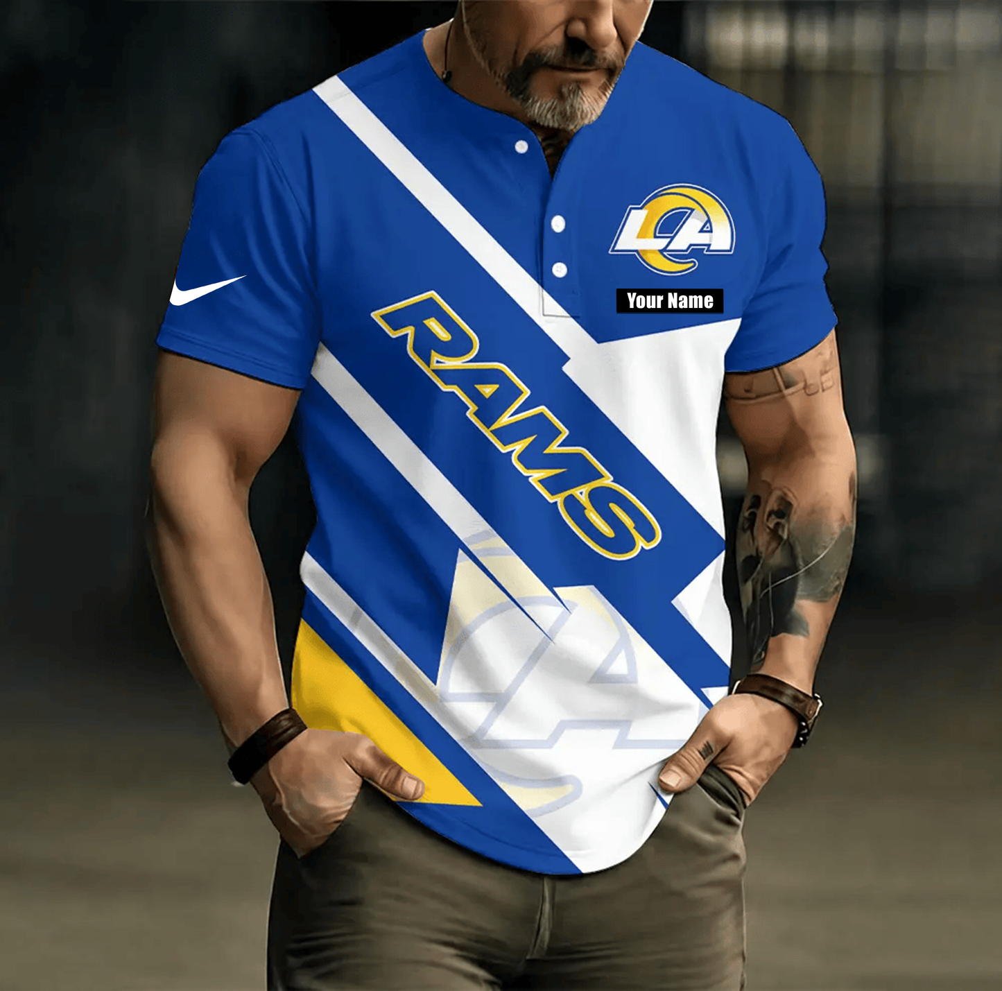 PREMIUM NFL X LAR Summer Jersey Short Sleeved NDT VHM 100626