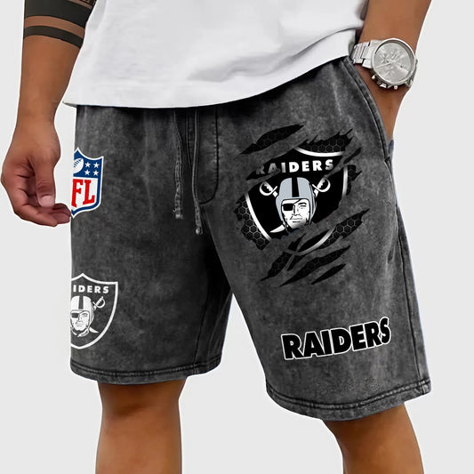 PREMIUM NFL X LV CRACK SHORTS PANT FOR SUMMER HOLIDAY 130426 NDT NHM