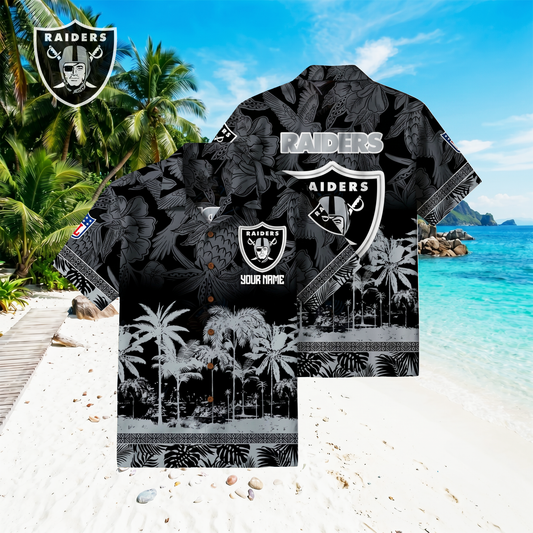 PREMIUM NFL X LVR Floral With Parrots Hawaiian Shirt NDT VHM 060526