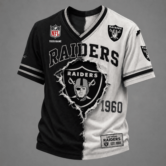 PREMIUM NFL X LVR GAME DAY  V-Neck T Shirt FOR SUMMER HOLIDAY NDT VHM 050626