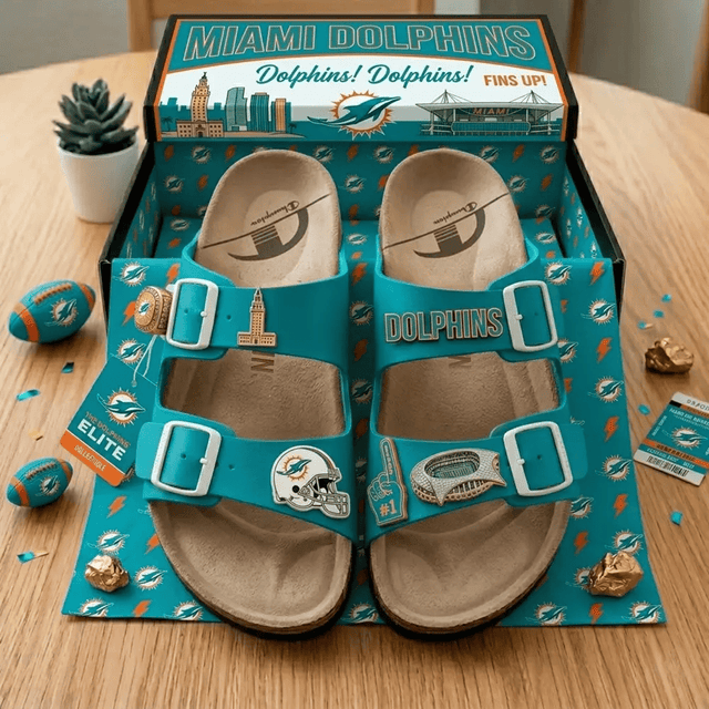 PREMIUM NFL X MD Birken-Inspired Double-Strap Sandals For Summer Holiday NDT VHM 270426