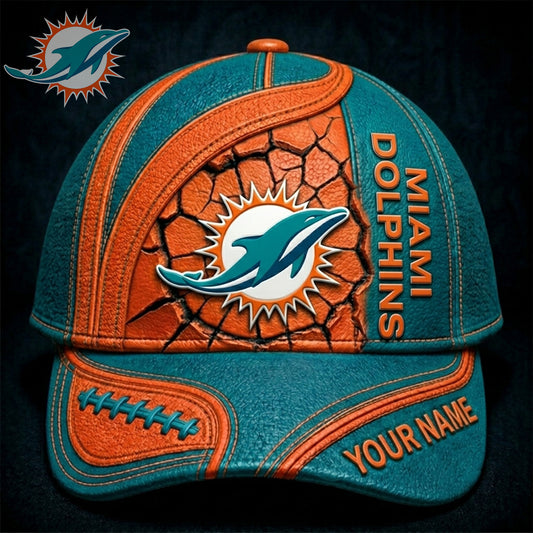 PREMIUM NFL X MIA GAMEDAY Personalized CLASSIC CAP 220626