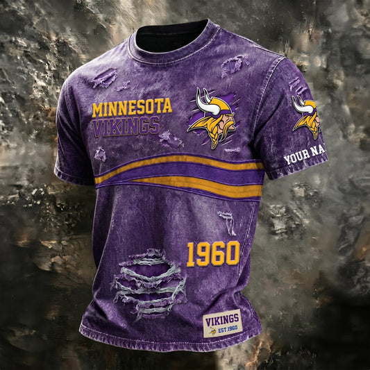 PREMIUM NFL X MV Streetwear & Edgy CUSTOME NAME SHIRT 120626