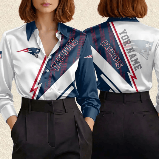 PREMIUM NFL X NE Strike Elegant Office Shirt LIMITED EDITIONS NDT LVH 270526