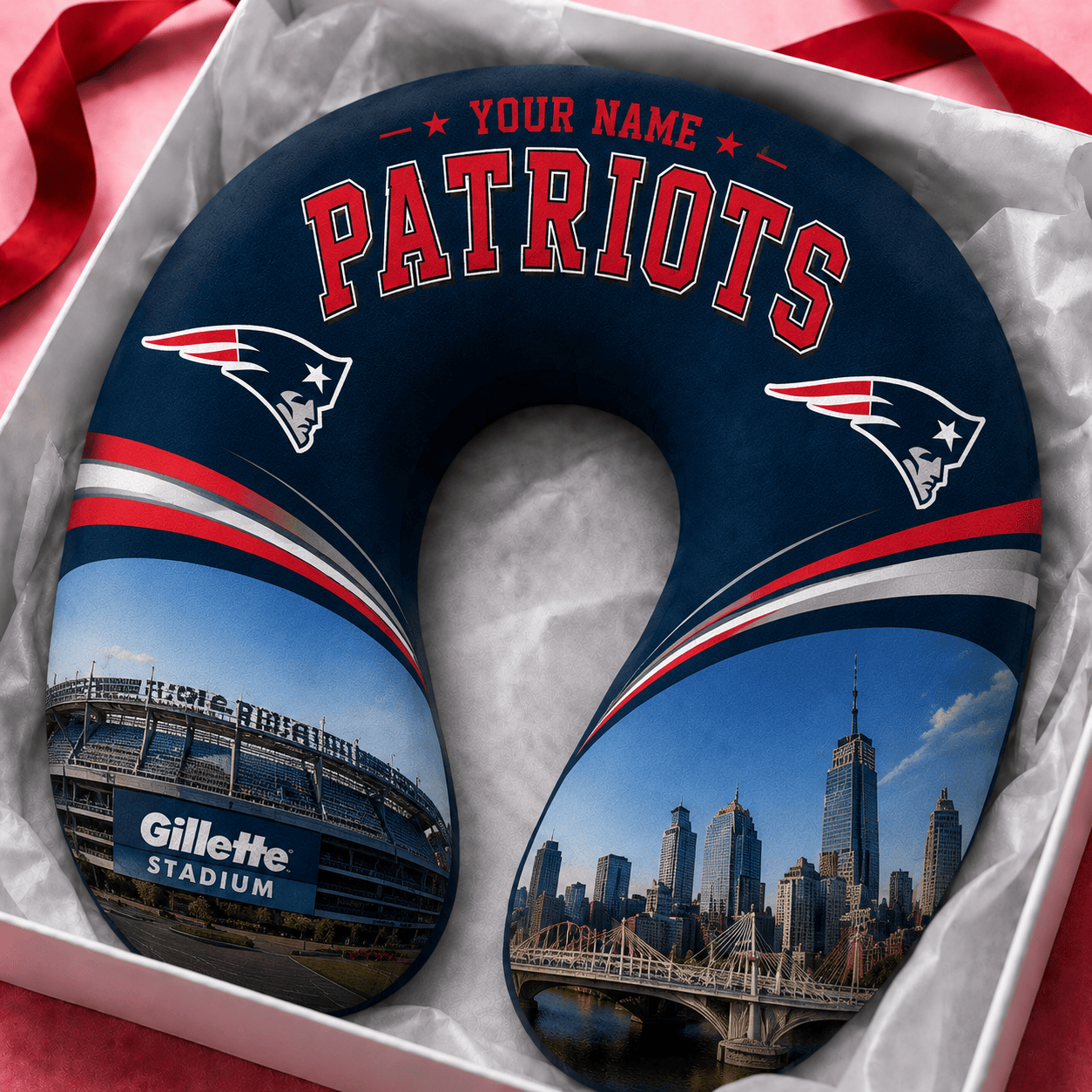 PREMIUM NFL  X NEP Special New Neck Pillow Custom  Name  100626