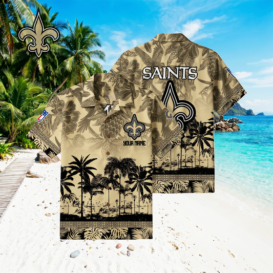 PREMIUM NFL X NOS Floral With Parrots Hawaiian Shirt NDT VHM 060526