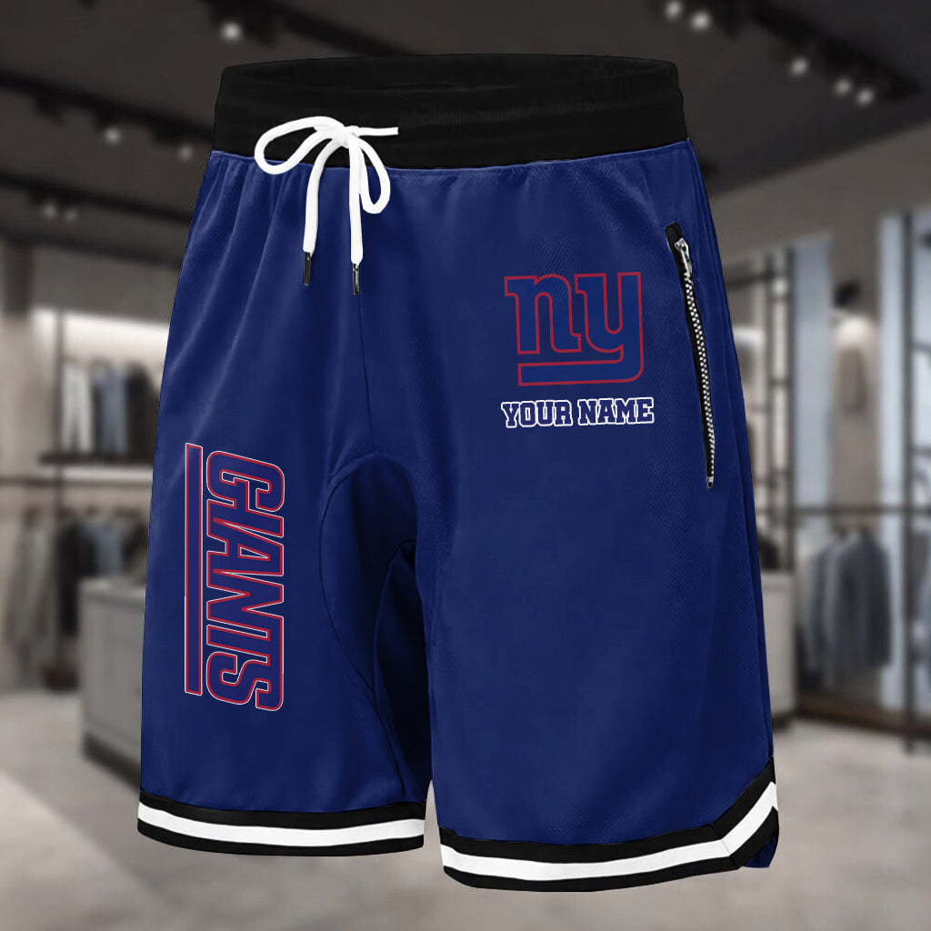 PREMIUM NFL X NYG Summer Fitness Breathable Basketball Shorts NDT LVH 230426