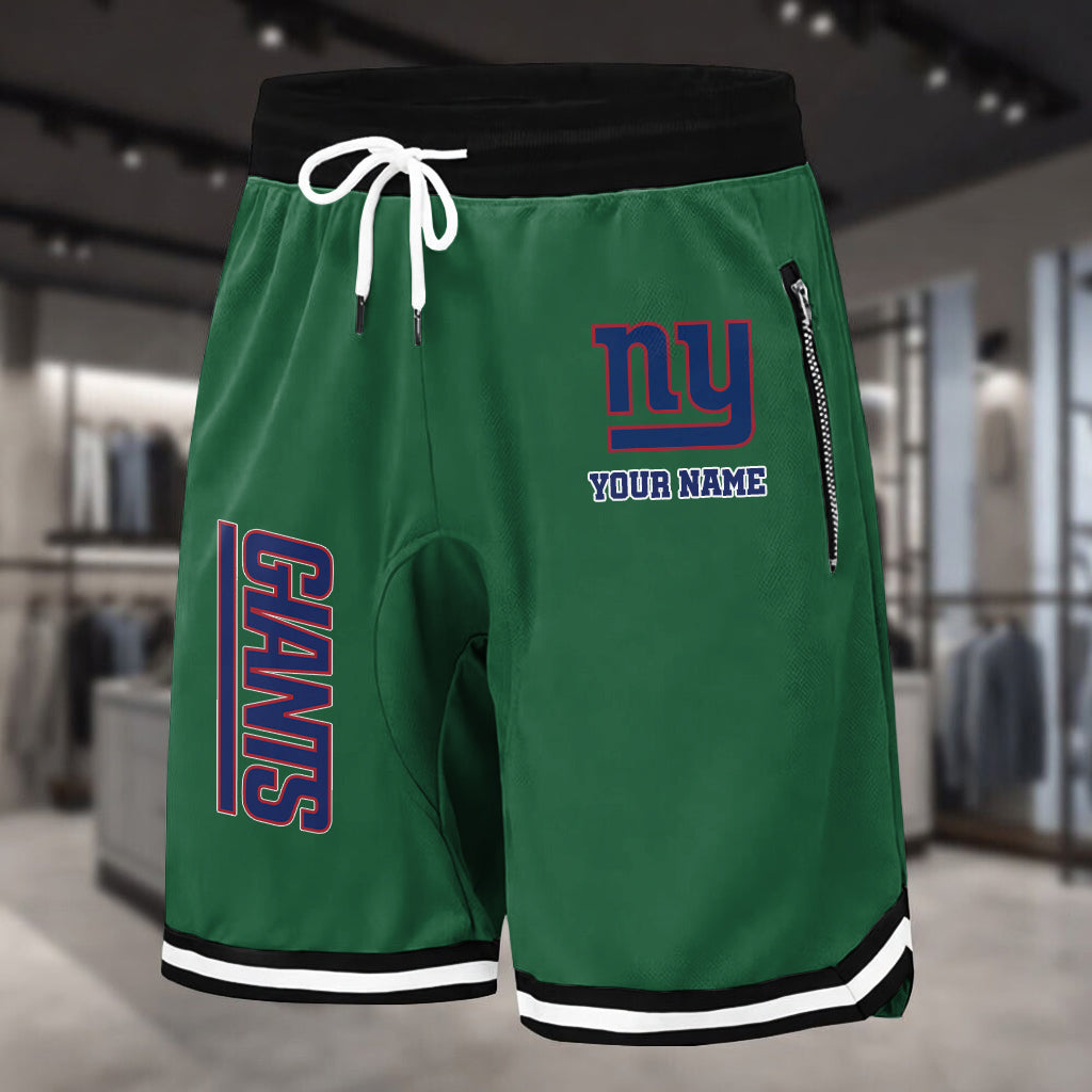 PREMIUM NFL X NYG Summer Fitness Breathable Basketball Shorts NDT LVH 230426