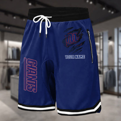 PREMIUM NFL X NYG Summer Fitness Breathable Basketball Shorts v2 NDT LVH 230426