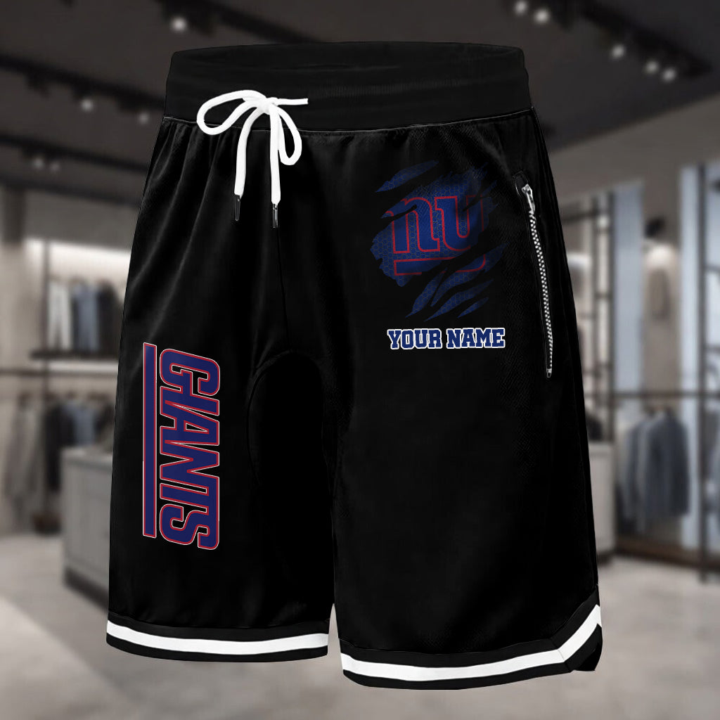 PREMIUM NFL X NYG Summer Fitness Breathable Basketball Shorts v2 NDT LVH 230426