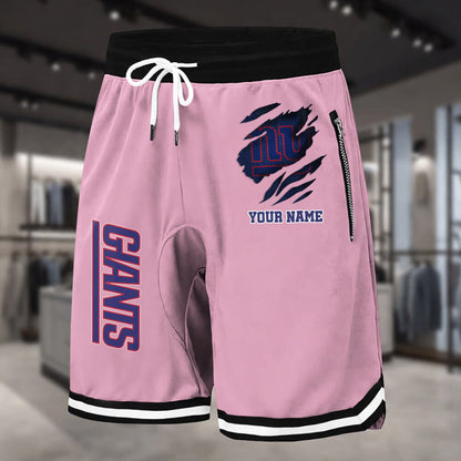 PREMIUM NFL X NYG Summer Fitness Breathable Basketball Shorts v2 NDT LVH 230426