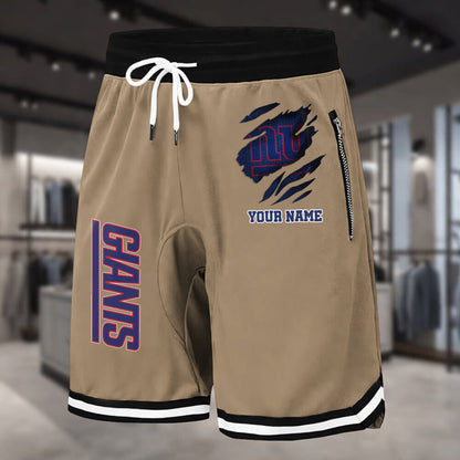 PREMIUM NFL X NYG Summer Fitness Breathable Basketball Shorts v2 NDT LVH 230426