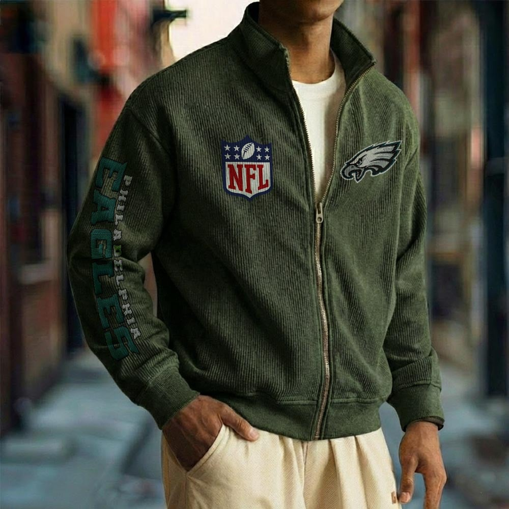 PREMIUM  NFL X PE Zipper Sweatshirt NDT VHM