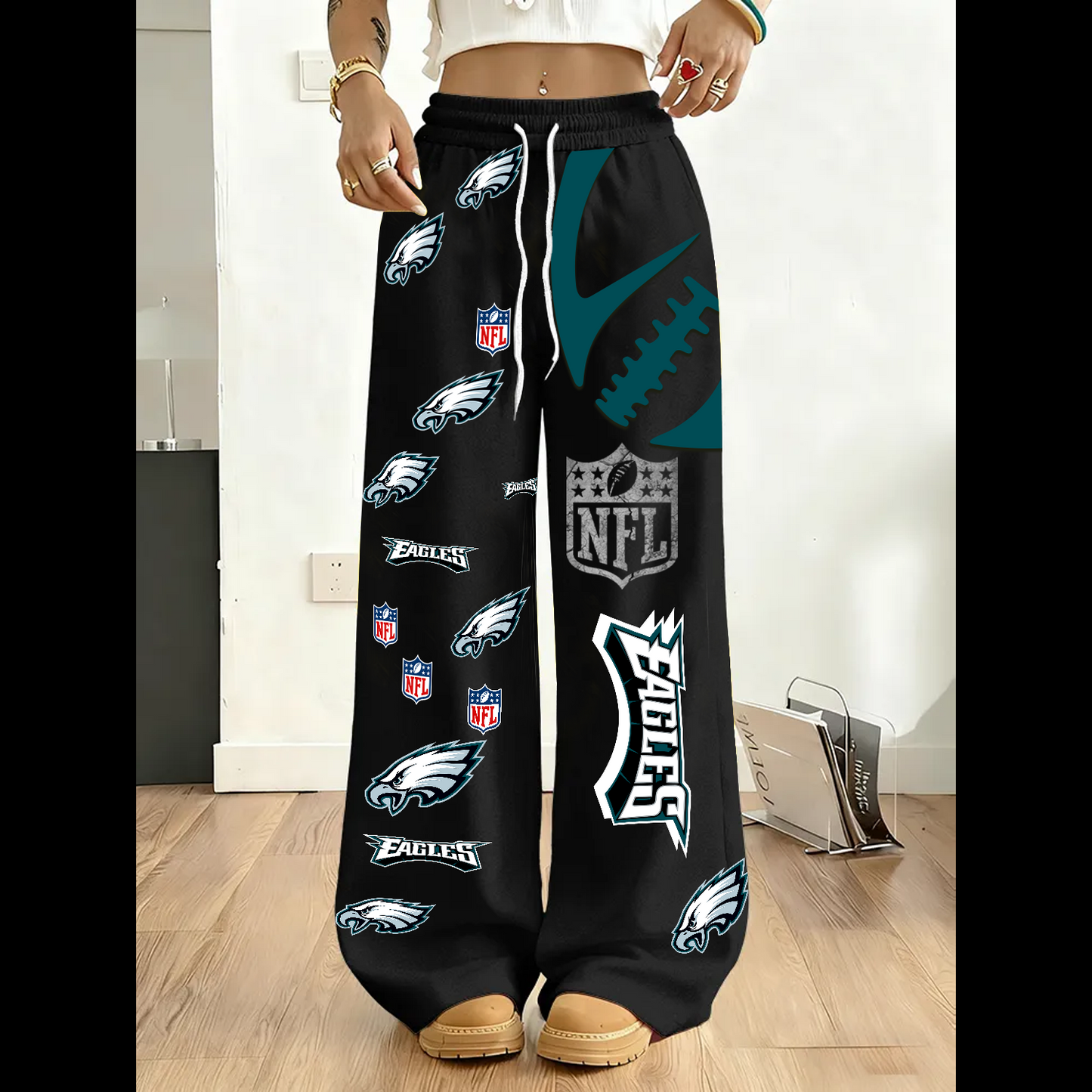PREMIUM NFL X PHI 3D Casual Graphic Sweatpants NDT TDT