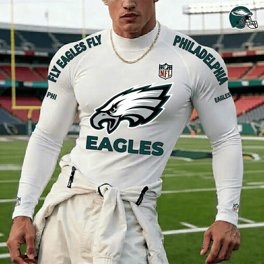 PREMIUM NFL X PHI  High Neck Long Sleeved Sports NDT LVH 280526