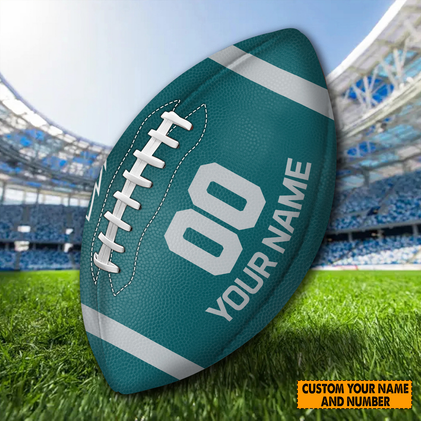 PREMIUM NFL X PHI Personalized Rugby Ball For Fan - Limited Edition NDT TDT