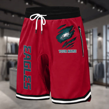 PREMIUM NFL X PHI Summer Fitness Breathable Basketball Shorts v2 NDT LVH 230426